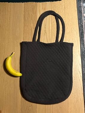Fashion Brand Company slate quilted tote